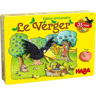 HABA - Der Obstgarten Jubiläumsausgabe – Gesellschaftsspiel – Kooperatives Spiel – ab 3 Jahren – 306151, bunt