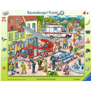 Ravensburger Verlag Puzzle - Rahmenpuzzle 110,112 – EILT HERBEI! 24-teilig mit Suchspiel
