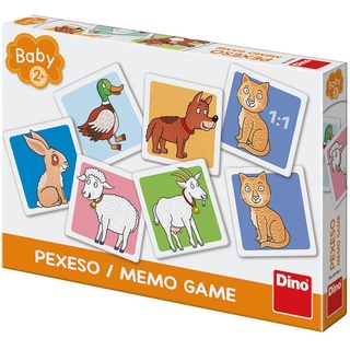 DINO Baby Gedächtnisspiel Haustiere