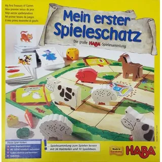Haba Mein erster Spieleschatz- Die große HABA-Spielesammlung Neu & OVP