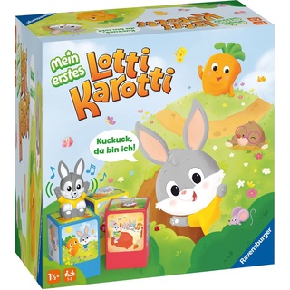 Ravensburger 20916 - Mein erstes Lotti Karotti ein erstes Spiel für Kinder ab 1 Jahren des Kinderspiel-Klassikers Lotti Karotti