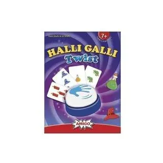 AMI02304 - Halli Galli Twist, Reaktionsspiel, ab 7 Jahren