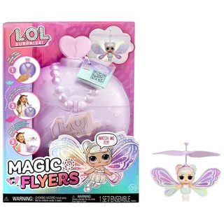 LOL Surprise Magic Flyers - Sweetie Fly - Handgesteuerte fliegende Puppe - Sammlerpuppe mit Touch-Flasche zum Auspacken - Ideal für Mädchen ab 6 Jahren