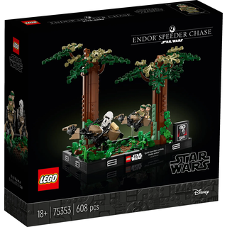 LEGO Star Wars 75353 Verfolgungsjagd auf Endor Diorama