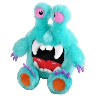 Wild Republic 26690 Monsterkins Trashzilla Türkises Monster ca 45cm Plüsch