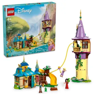 LEGO® Disney Princess - Rapunzels Turm und die Taverne Zum Quietscheentchen Konstruktions-Spielset, (LEGO 43241, 623 St)