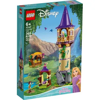 LEGO® Konstruktionsspielsteine LEGO® Disney 43187 Rapunzels Turm, (369 St)