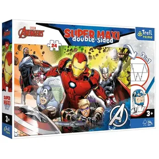 Trefl - Puzzle - Marvel -The Avengers, 24 Teile
