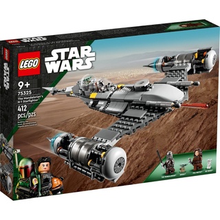 LEGO® Konstruktionsspielsteine LEGO® Star WarsTM - Der N-1 Starfighter des Mandalorianers, (412 St) bunt