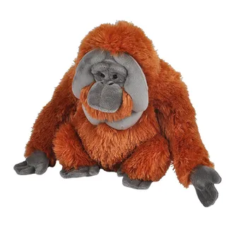 WILD REPUBLIC    Kuscheltier Wild Republic - Kuscheltier - Cuddlekins - Orang-Utan braun|bunt|grau