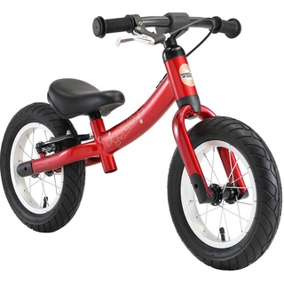 BIKESTAR Kinder Laufrad Lauflernrad Kinderrad für Jungen und Mädchen ab 3-4 Jahre | 12 Zoll Sport Kinderlaufrad | Rot | Risikofrei Testen