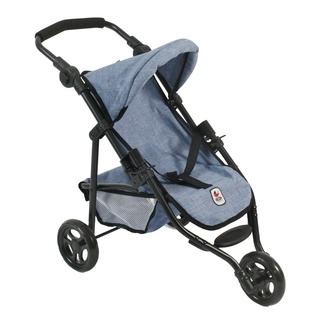 Bayer Chic 2000 - Puppenbuggy LOLA in jeans blau