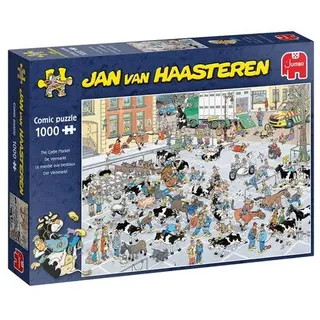 Jumbo 19075 Jan van Haasteren Der Viehmarkt 1000 Teile Puzzle