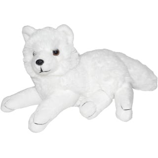 Wild Republic 12269 Plüsch Polarfuchs, Cuddlekins Kuscheltier, Plüschtier 20cm