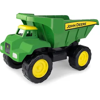 Kipplaster "John Deere Big Scoop" in Grün, Hochwertiges Kinderspielzeug aus Robustem Kunststoff für den Sandkasten, Sandkastenspielzeug, Kinderspielzeug, Geschenke für Kleinkinder ab 3 Jahren