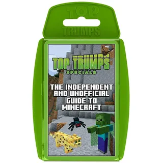 Top Trumps Unabhängiges und inoffizielles Kartenspiel Guide to Minecraft Specials, Finden Sie heraus, ob Shulkers stärker sind als Slime, pädagogisches Spieler-Geschenk und Spielzeug für Jungen und