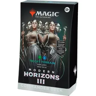 Magic: The Gathering Modern Horizons 3 Commander-Deck – Tricky Terrain - Englisch