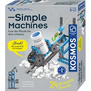 Kosmos Simple Machines Lass die Physik für dich arbeiten!, Experimentier-Set, Ph