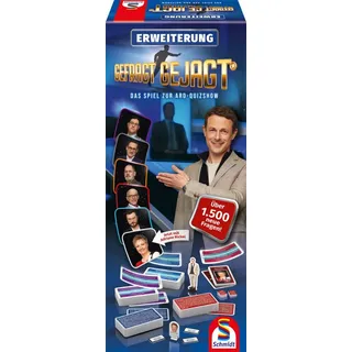 Schmidt Spiele 49416 Gefragt Gejagt, Die Erweiterung zum Grundspiel, Familienspiel, bunt, S