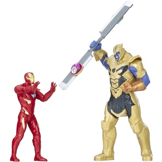 Marvel Heroes Figur Avengers Infinity War Thanos Vs Iron Man Battle Set, E0559