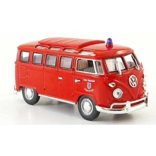 VW T1 Samba, Freiwillige Feuerwehr Ingolstadt, Modellauto, Fertigmodell, Yat Ming 1:43