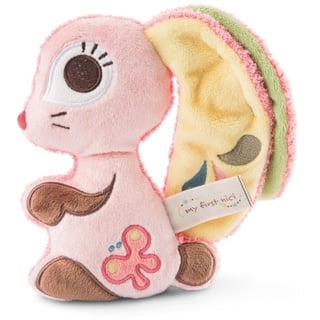 Nici 46574 Wombitombi Schmusetier 2D Hase Hopsali 18cm My first Nici - Rosa/Gelb