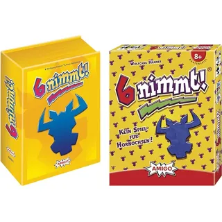 AMIGO 02401 6 nimmt 30 Jahre-Edition & 4910-6 nimmt!, Kartenspiel