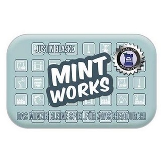 Funbot Spiel, Familienspiel 1024744 - Mint Works - Kartenspiel, für 1-4 Spieler, ab..., Strategiespiel bunt