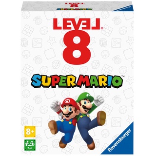 Ravensburger 27343- Super Mario Level 8 Das spannende Kartenspiel für 2-6 Spieler ab 8 Jahren