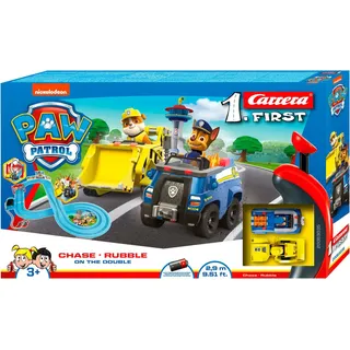 Carrera® Autorennbahn Carrera® First - PAW PATROL - On the Double (Streckenlänge 2,9 m) bunt