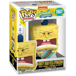 Funko - POP! - Spongebob: 25th Anniversary - Krusty Krab Pizza Spongebob Vinyl