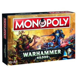 Winning Moves WIN45342 Warhammer 40.000 Monopoly 40K, Mehrfarbig