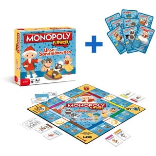 Monopoly Junior - Unser Sandmännchen Brettspiel Gesellschaftsspiel