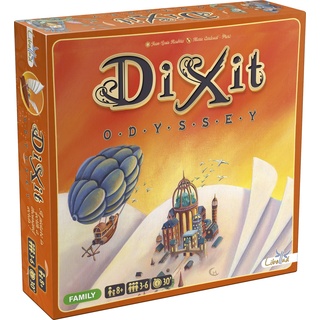 Asmodee Libellud, Dixit Odyssey, Board Game, Ages 8+, 3 to 8 Players, 30 Minutes Playing Time