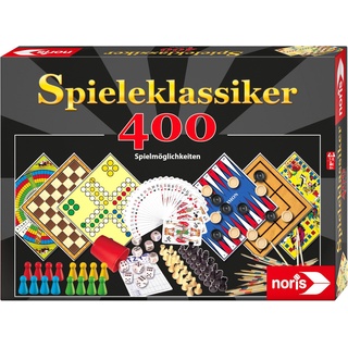 Noris Spielesammlung, Spieleklassiker - 400 Spielmöglichkeiten, Made in Germany bunt