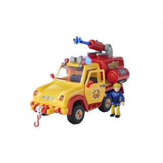 SIMBA Spielzeug-Feuerwehr Feuerwehrmann Sam Venus 2.0, (Set), mit Figur, Sound und Licht gelb