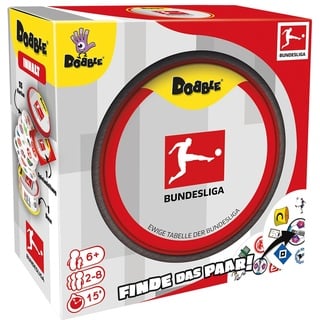 Zygomatic | Dobble Bundesliga | Familienspiel | Kartenspiel | 2-8 Spieler | Ab 6+ Jahren | 15 Minuten | Deutsch