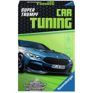 Ravensburger Kartenspiel, Supertrumpf Car Tuning 20684, Quartett und Trumpf-Spiel für Technik-Fans ab 7 Jahren