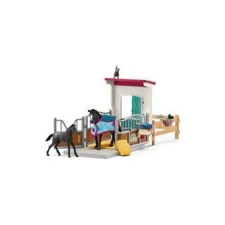 Schleich Horse Club - Pferdebox mit Stute und Fohlen (42611)