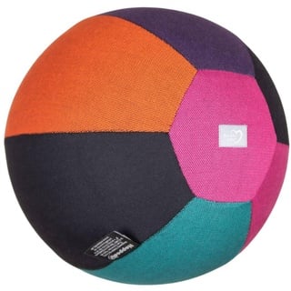 Hoppediz Luftballon-Hülle, praktischer Handtaschen Ball, Spielspaß für unterwegs und zuhause, schnell aufgepustet, Geschenkidee, 2 Luftballons inklusive, Design TS Hamburg, Ø 25 cm