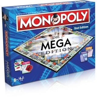 Monopoly Mega 2nd Edition Gesellschaftsspiel Brettspiel Spiel Auflage