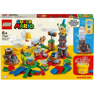 LEGO 71380 Super Mario Baumeister-Set für eigene Abenteuer, Erweiterungsset, baubares Spiel