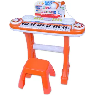 Bontempi | MiniMaestro: 37 Tasten Elektronisches Spielzeug mit Mikrofon und Zubehör, 480x550x200 mm