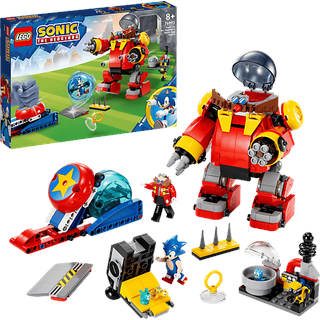 LEGO Sonic 76993 vs. Dr. Eggmans Death Egg Robot Bausatz, Mehrfarbig