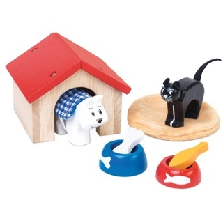 Le Toy Van Haustier-Set für das Puppenhaus (Art. LTME043)