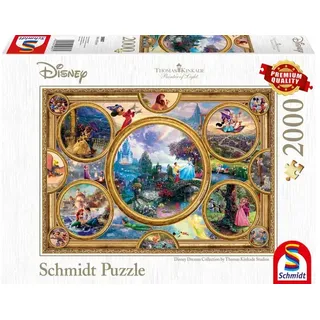 Schmidt Spiele - Puzzle - Disney Dreams Collection, 2000 Teile