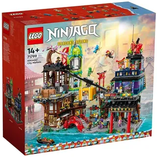 LEGO® Ninjago - Die Märkte von Ninjago City (71799) Spielbausteine, (6163 St)