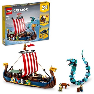 LEGO® Spielbausteine LEGO 31132 Creator Wikingerschiff - EOL 2023