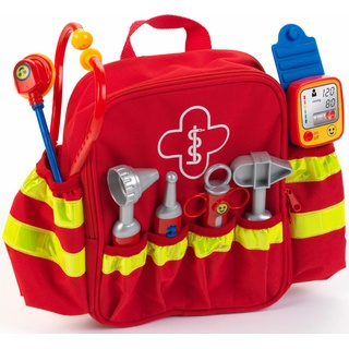 Klein Spielzeug-Arztkoffer Rescue Backpack bunt