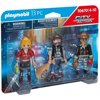 PLAYMOBIL Action Heros: Figurenset Ganoven